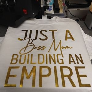 Just a mom building an Empire with gold foil